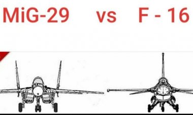 برسی و قیاس قابلیت های جنگنده شکاری بمب افکن اف ۱۶ فایتینگ فالکن با میگ ۲۹ فالکروم